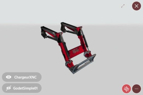 Partie cachée d'un objet 3D